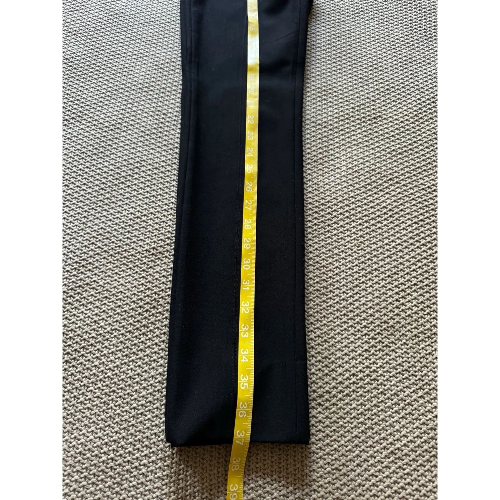 VINCE Womens  Tapered Causal Dress Pants Black Size Xsmall‎ - Image 10