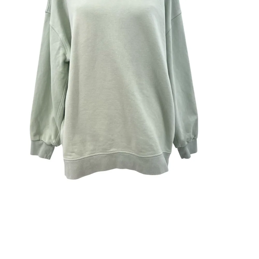 Lululemon Perfectly Oversized Crew Sweatshirt Delicate Mint Green Size 8‎ - Image 4