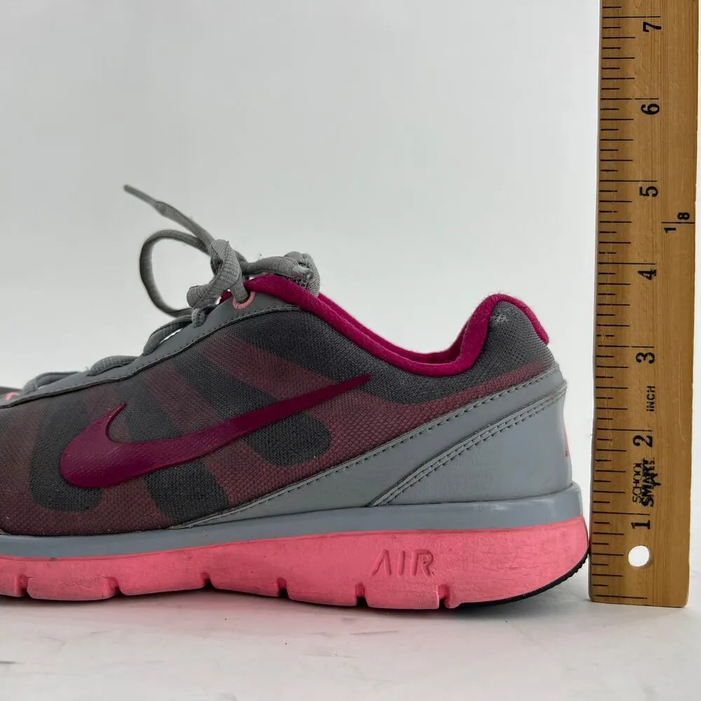 Nike (7.5) Air Total Core TR Gray Pink Training Shoes Sneakers 2012 488111-008 - Image 11