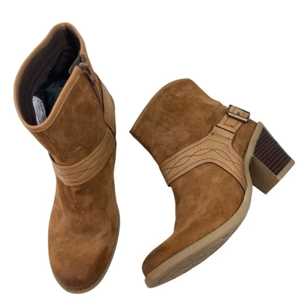 *Earth Lina Arlington Boots Womens 8.5 Brown Leather Western Cowgirlcore Festiva - Image 3