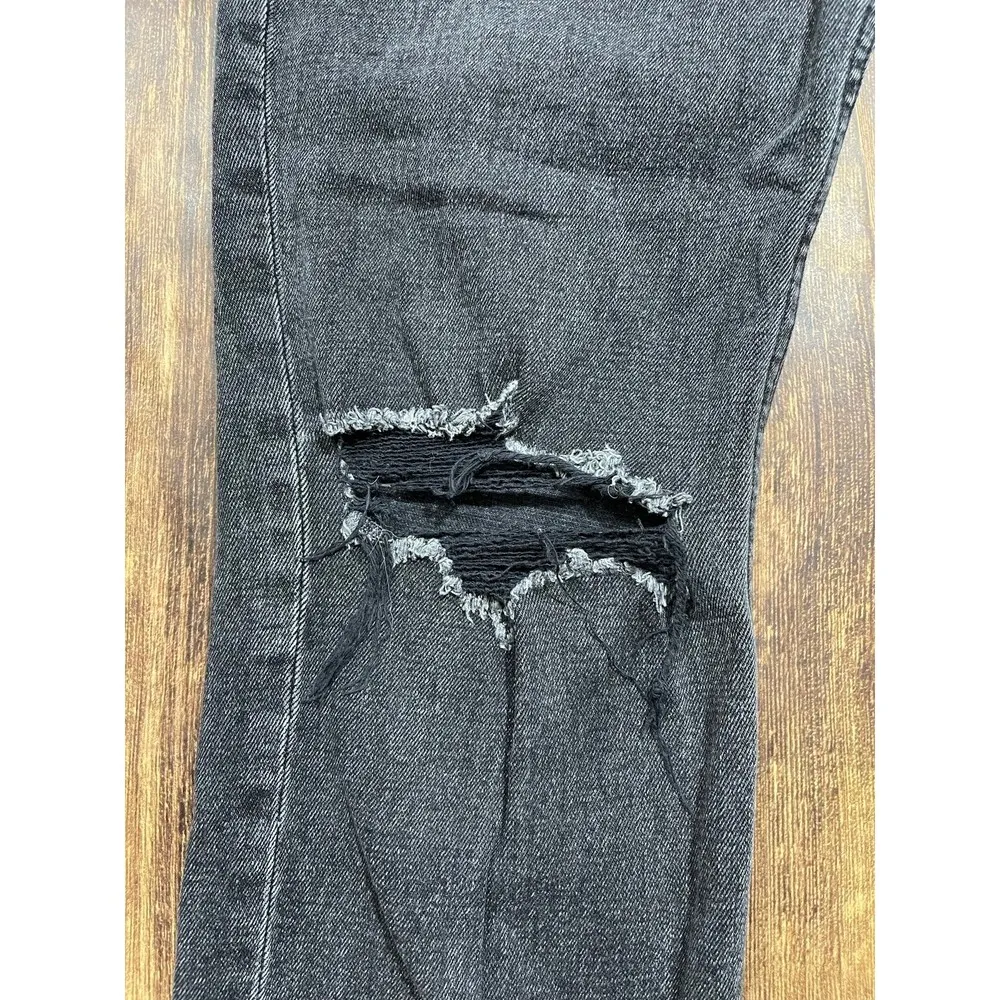 Abercrombie & Fitch The Ankle Straight Ultra High Rise jeans size 26/2 - Image 2