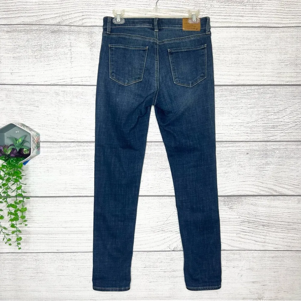 Lucky Brand Hayden Skinny Jeans Size 4/27 Medium Wash - Image 8