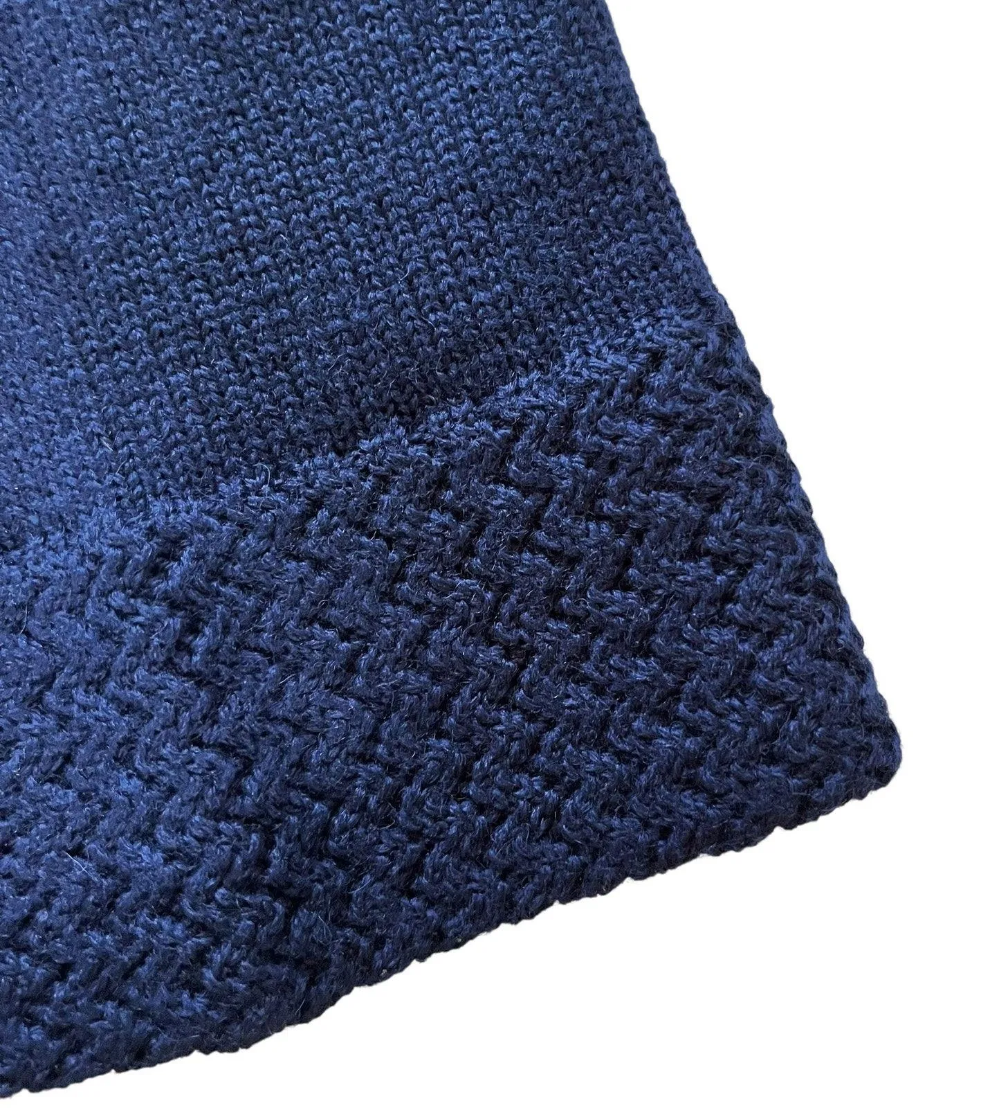 Vintage Glenmore Navy Blue Wool Knit 2 - Image 10