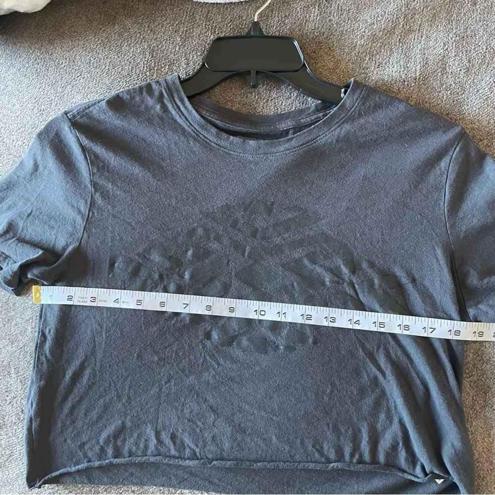 Converse  All Star Raw Hem Crop Top Medium - Image 6