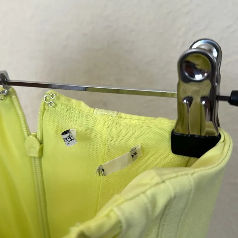 House of CB Lucila Neon‎ Strapless Corset Midi Dress Size XS NWOT - Image 6