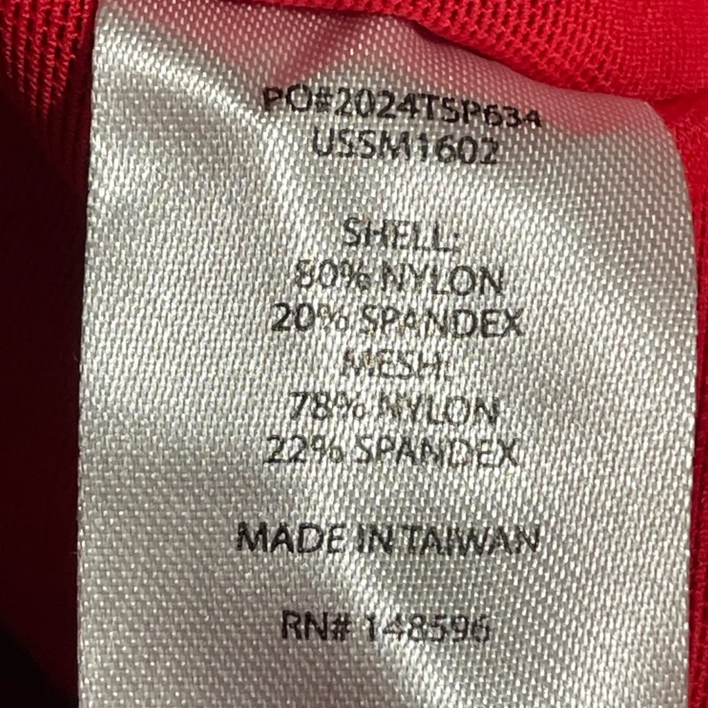 Universal Standard Swim The Surf Tankini Top Sleeveless Tank Baywatch Red S NWT - Image 7