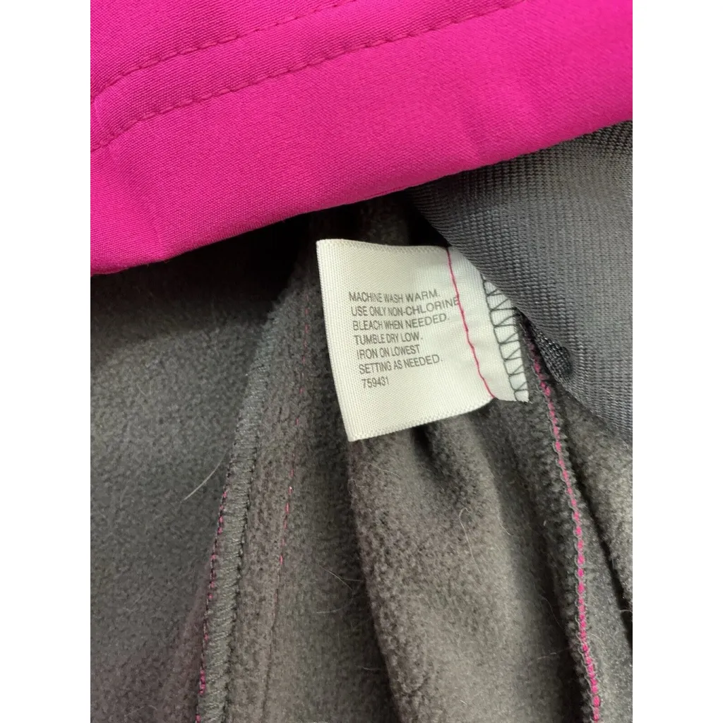Womans Xersion Small Pink Full Zip Hooded Jacket - Image 4