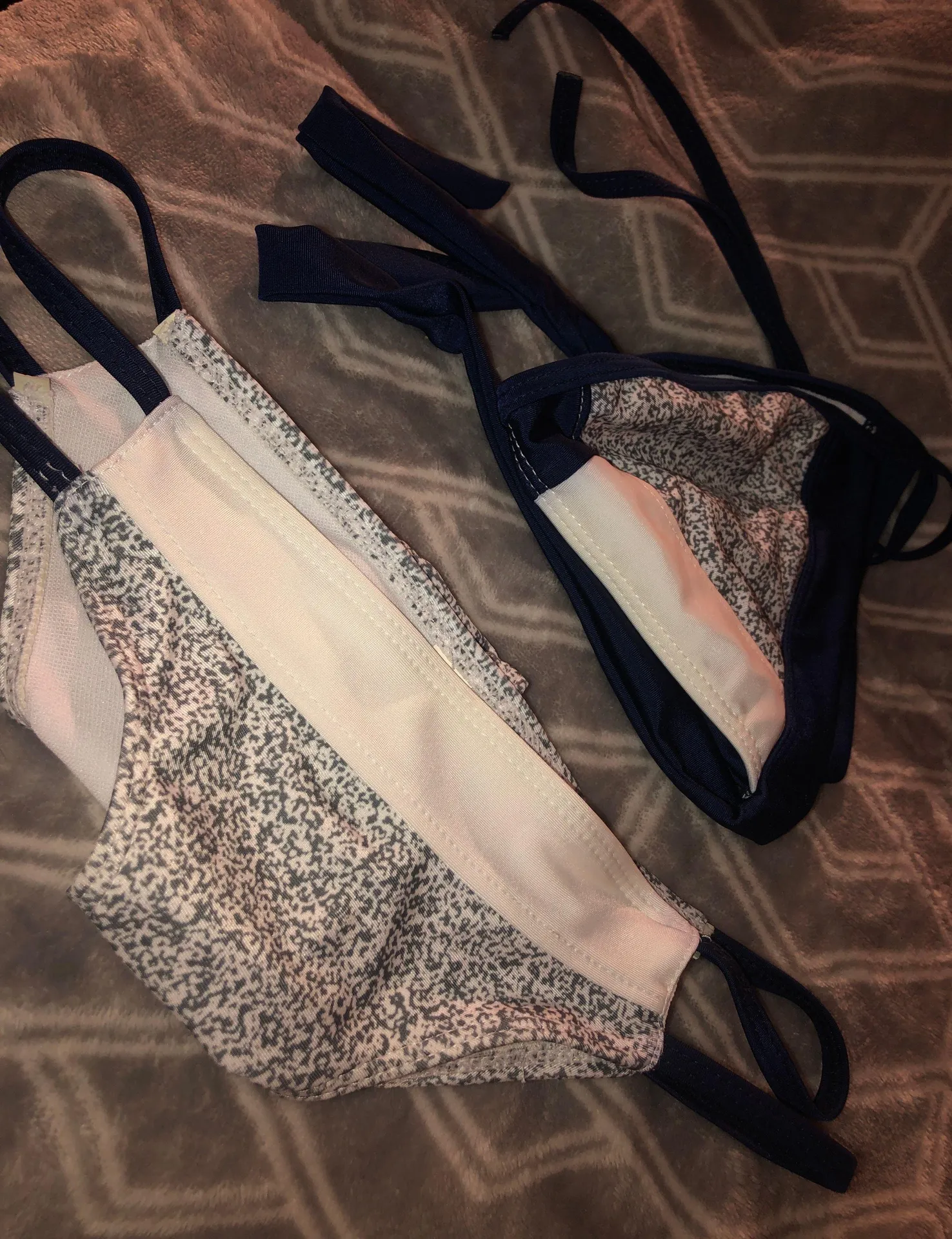 Bathing Suits Blue Size L - Image 2