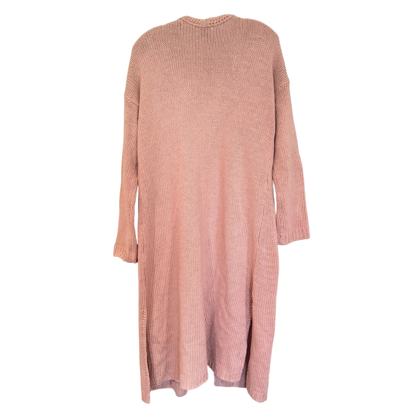 Show Me Your Mumu Bader Cardigan Petal Knit Women's‎ Small Pale Pink Boho Hippie - Image 6