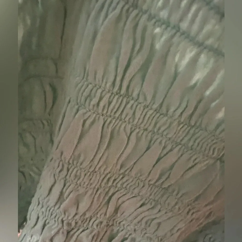 smocked crop top tank mint green medium lightweight juniors girl - Image 7