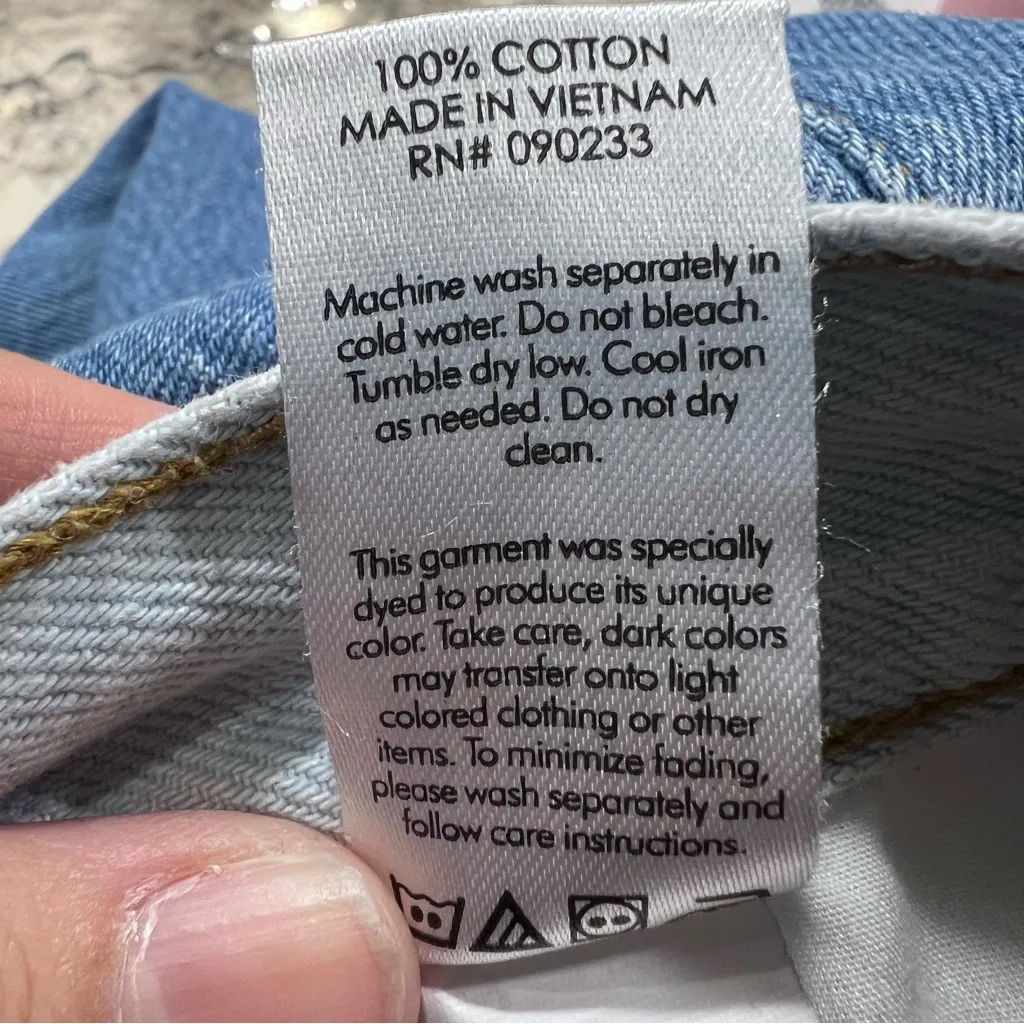 PacSun Dad Jeans, Size 27, Colorblock - Image 5