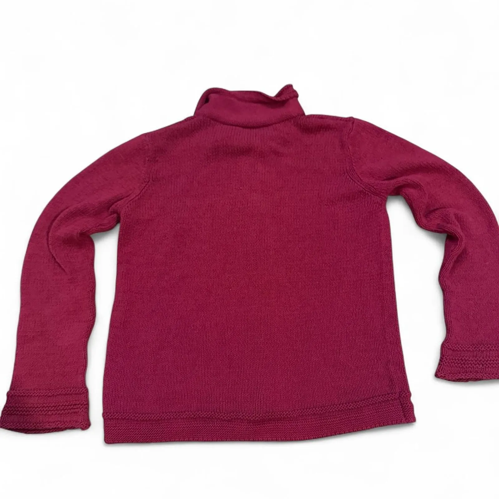 VTG Red orange laura ashley button up cardigan - Image 2