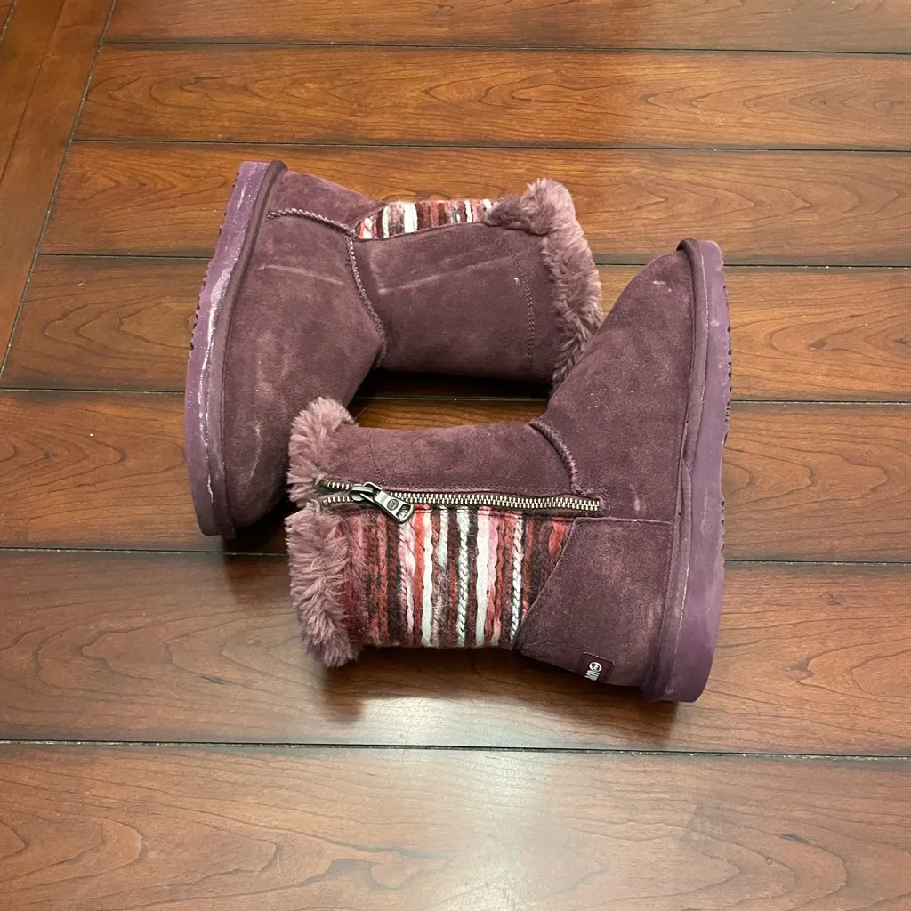 LAMO Eggplant Winter Boots‎ Size 9 - Image 5
