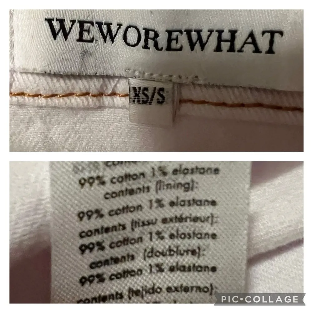 WeWoreWhat Oversized Women’s White Boyfriend Shirt XS/S - Image 16