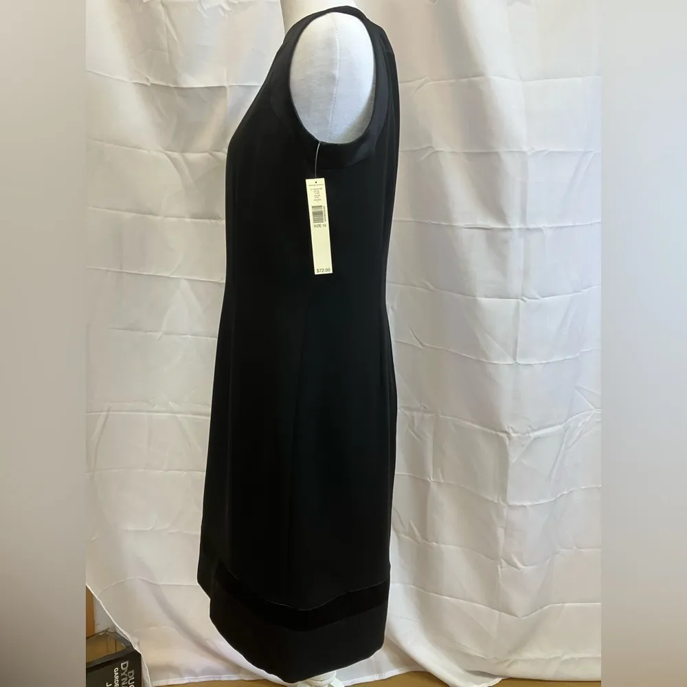 Amanda Smith Black Halter Sheath Mini Dress - Image 4