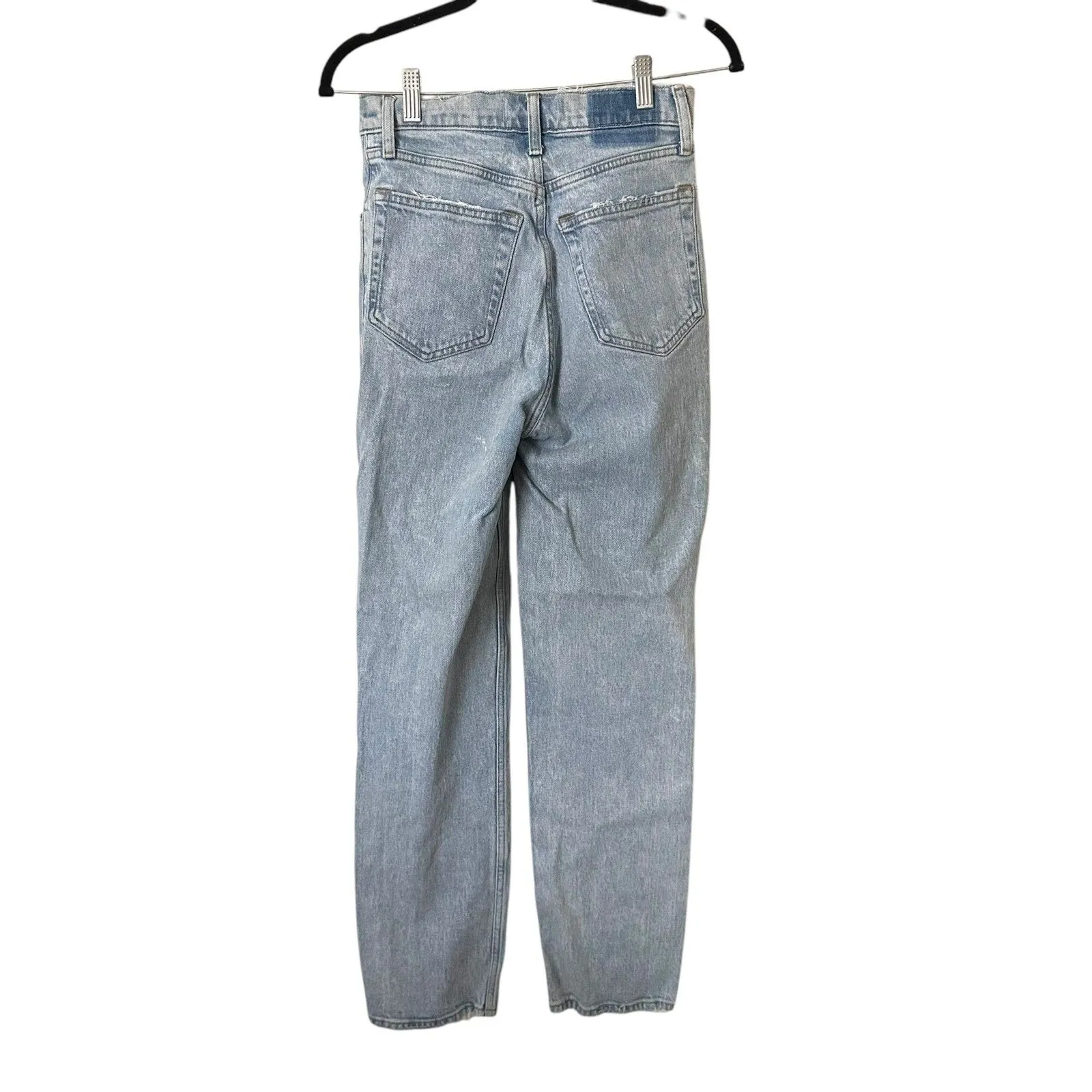 ABERCROMBIE & FITCH‎ Ultra High Rise 90s Straight Denim 26/2R - Image 3