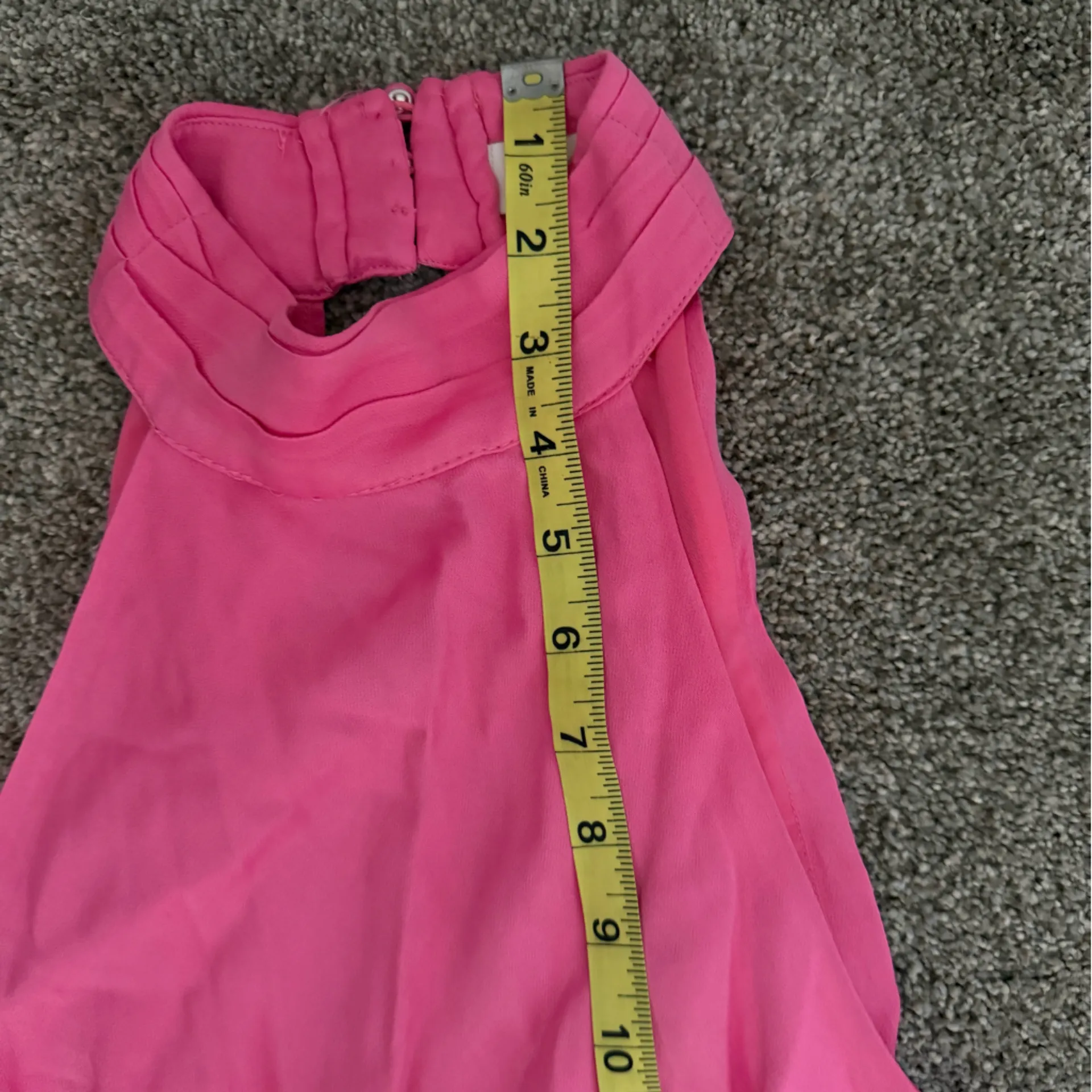 Meshki Clare Satin Drape Back Maxi Dress in Pink Size Medium - Image 15