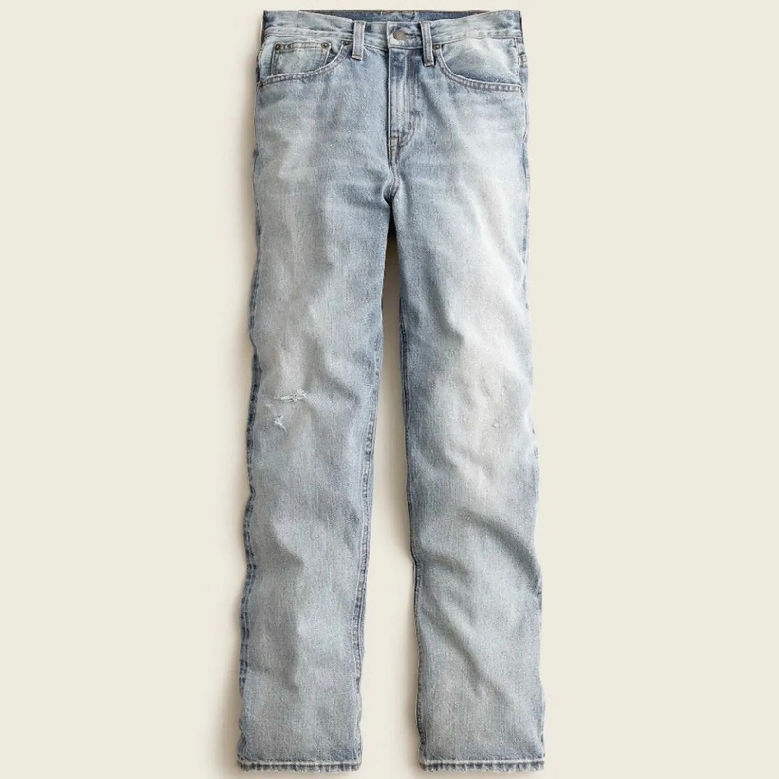 NWT J. Crew Point Sur Vista Straight Jeans in Pale Indigo Wash: Selvedge Edition - Image 3