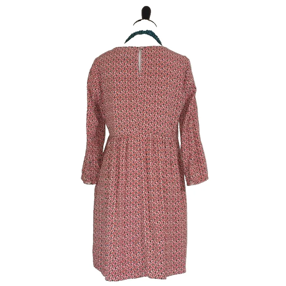 Old Navy Dress Women S 4 6 Rayon Peasant Floral Ditsy Print Cottagecore Shift - Image 3