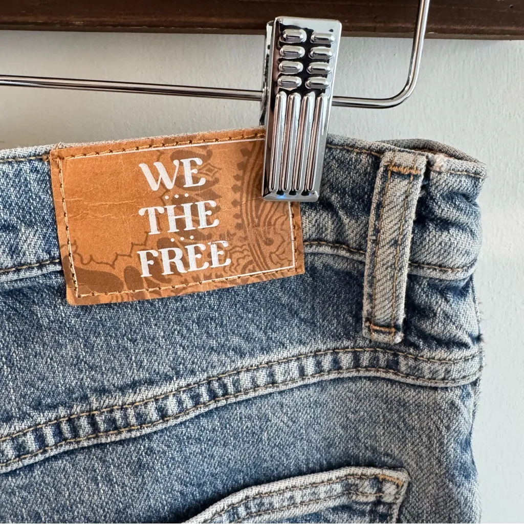 We the Free Risk Taker High Rise Straight Jeans in Mantra Size 26 - Image 6