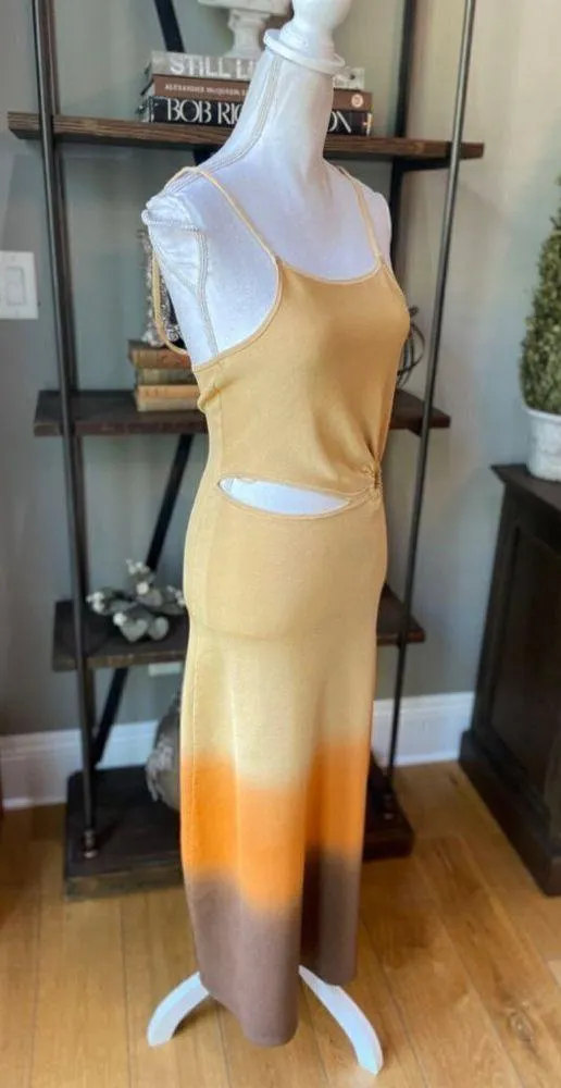 Sandro Aja Dress Orange Womens Size FR 38 US - Image 7