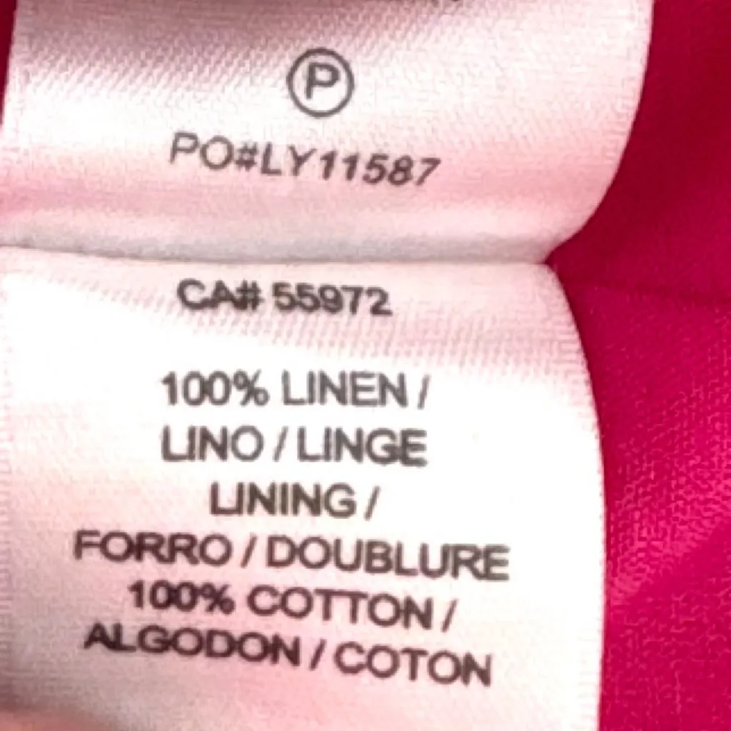 Laundry by Shelli Segal Cap Sleeve Sheath Dress with Cut out Overlay Pink Size 4 - Image 9