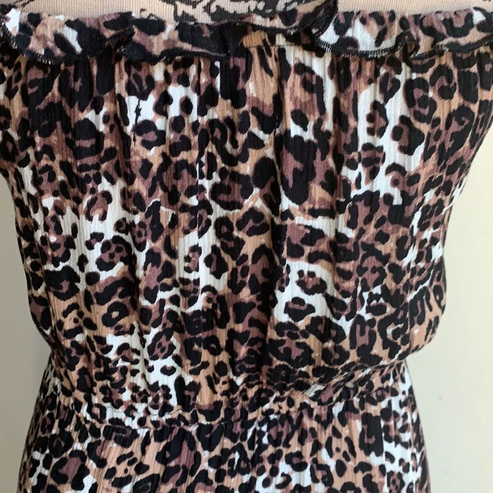 Auguste Leopard Print Midi Dress Size 2 - Image 11