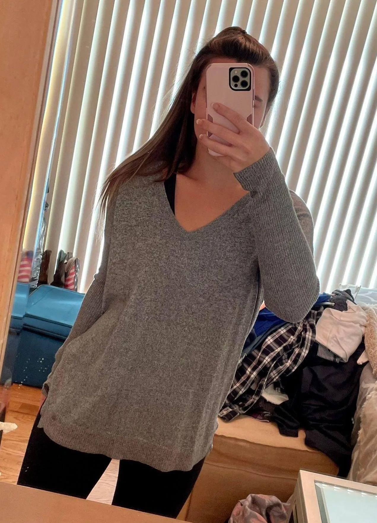 American Eagle Soft V-Neck Sweater  - Image 2