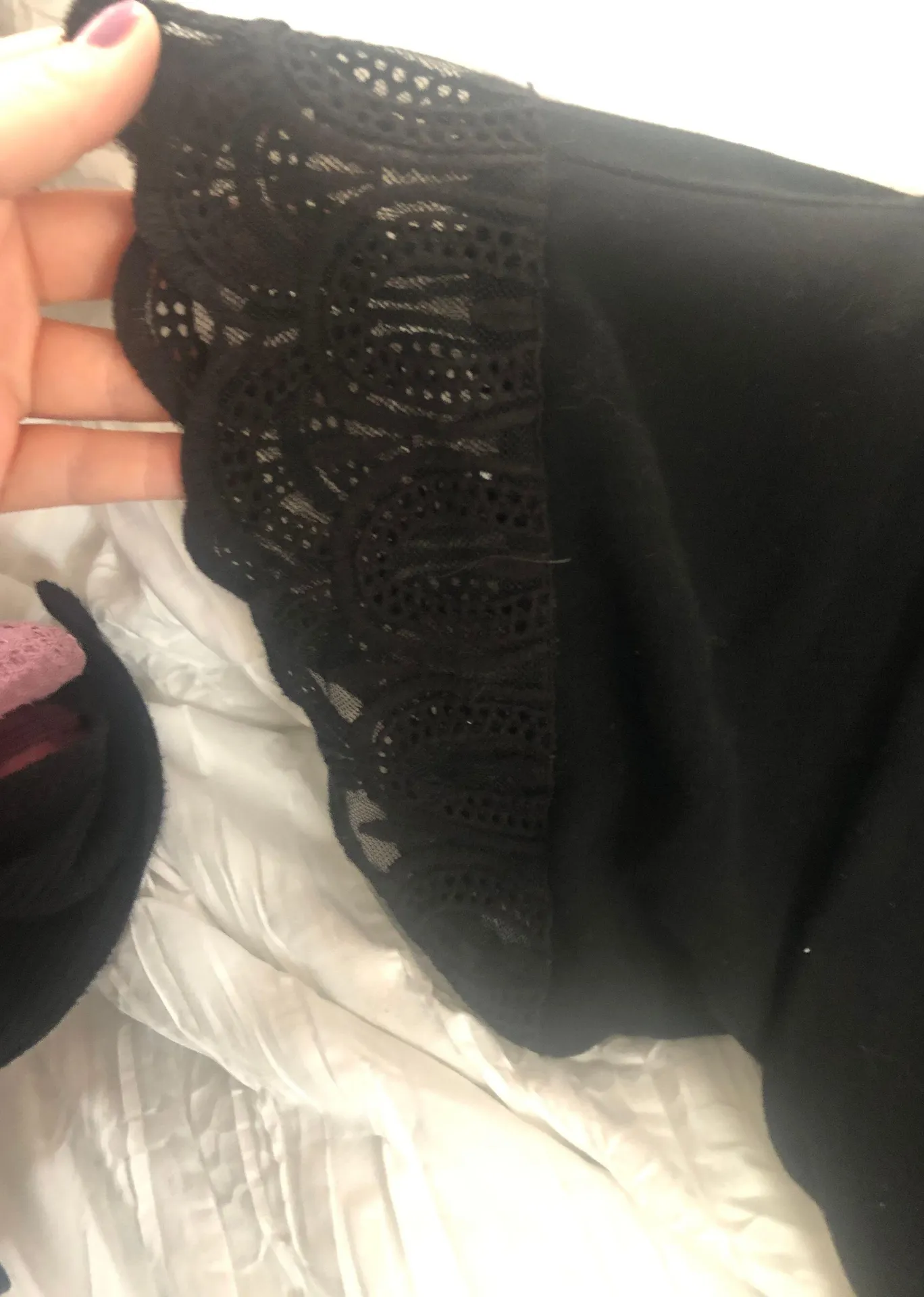 Altar'd State Mini Black Dress - Image 2