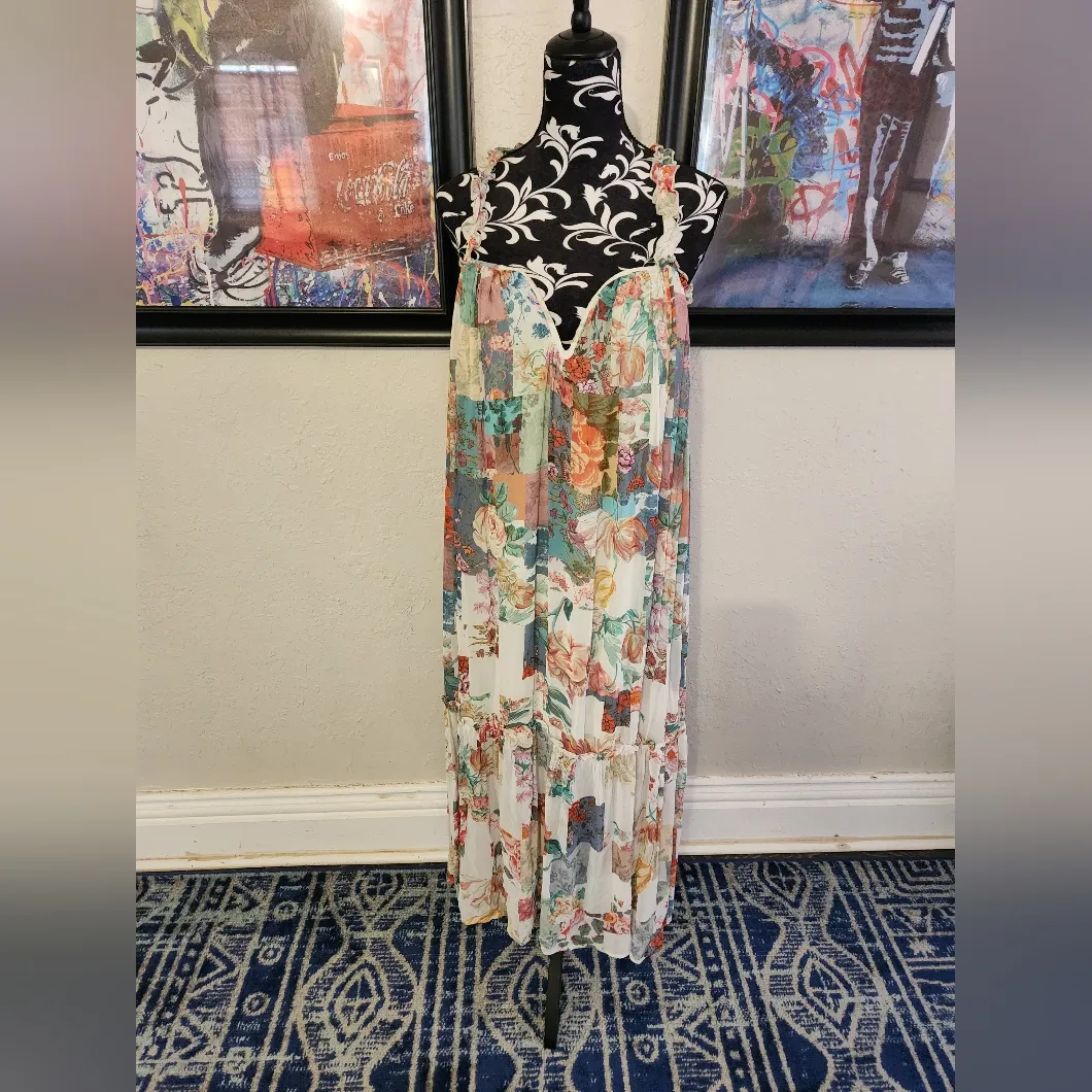 Anthropologie Floral Midi Dress - Multicolor - Image 15