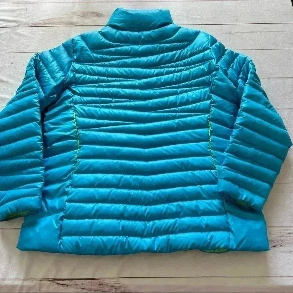 Spyder Women's Prymo Down Jacket Freeze Acid Ski  Jacket XL Gorpcore - Image 6