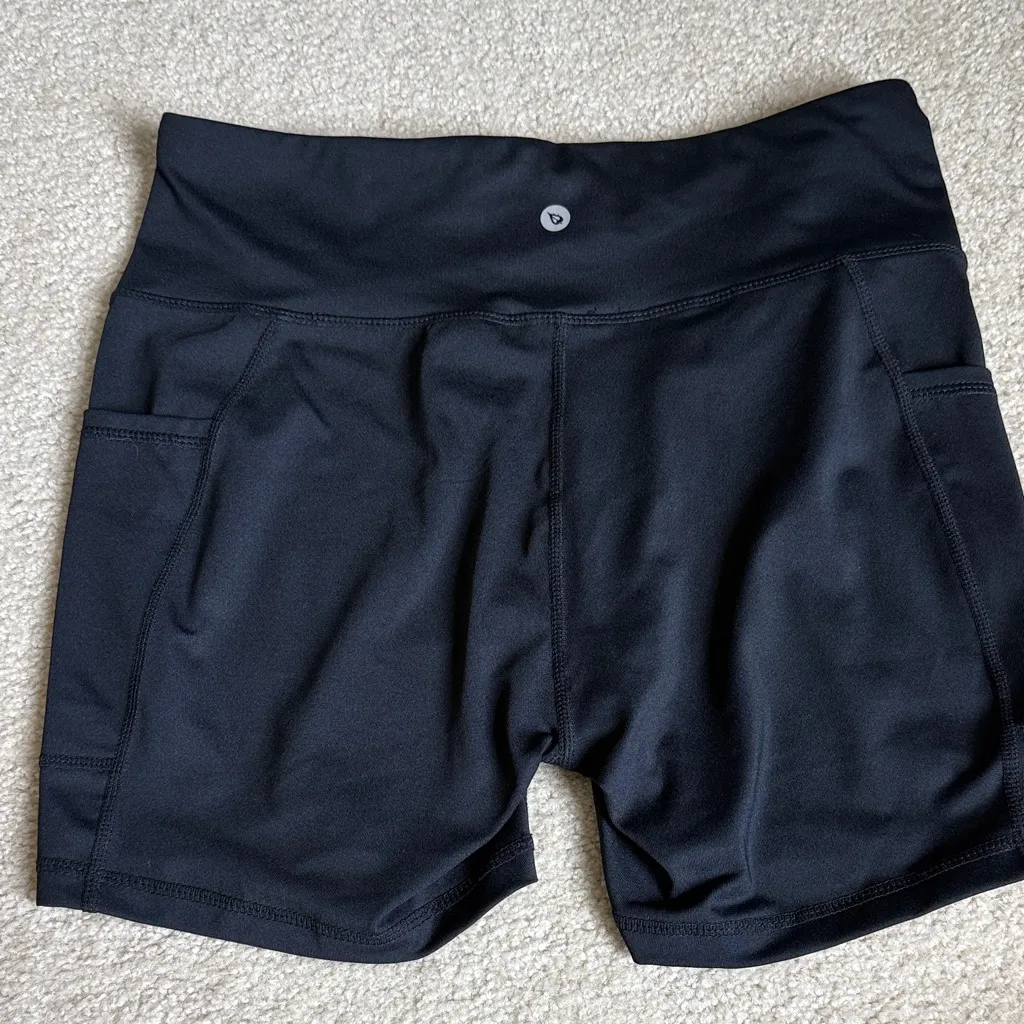 NWOT Women's Black Athletic Shorts - Image 3