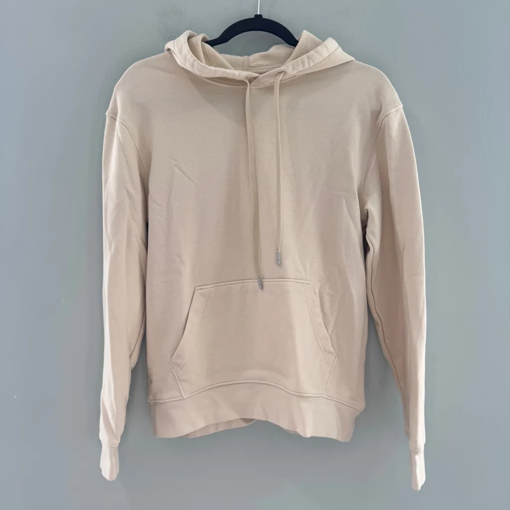 Tommy John French Terry Jogger Hoodie Set Light Cream Size undefined - Image 2