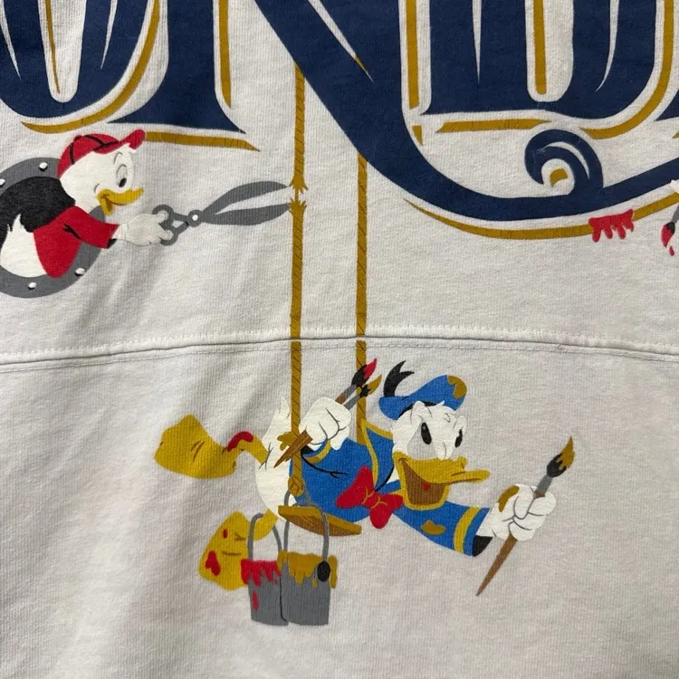 Disney cruise line Wonder Huey Dewey Louie & Donald Duck spirit jersey M - Image 4