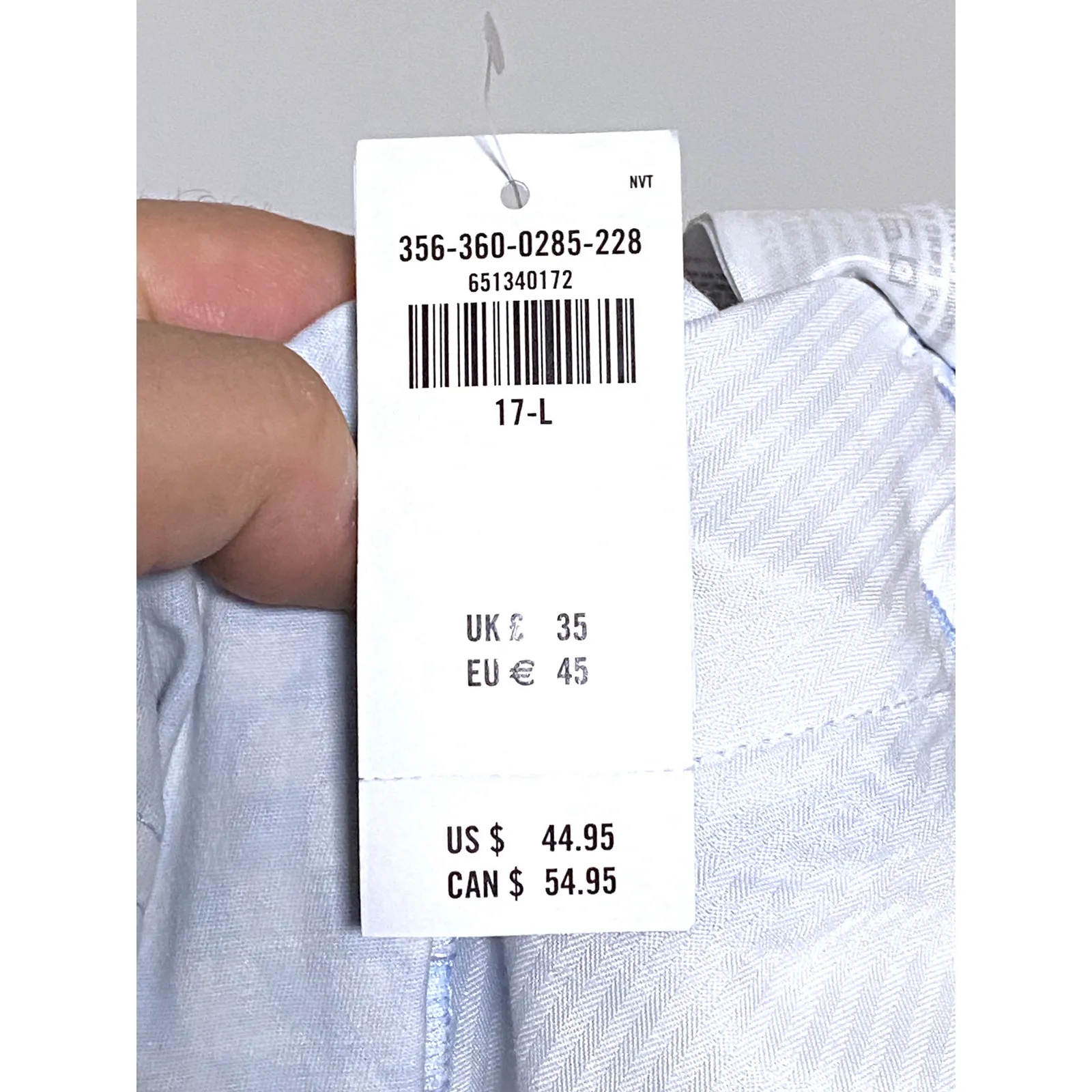 Hollister Utility Dad Pants Jeans Blue Checks Carpenter Juniors 17L 33W Retro - Image 9