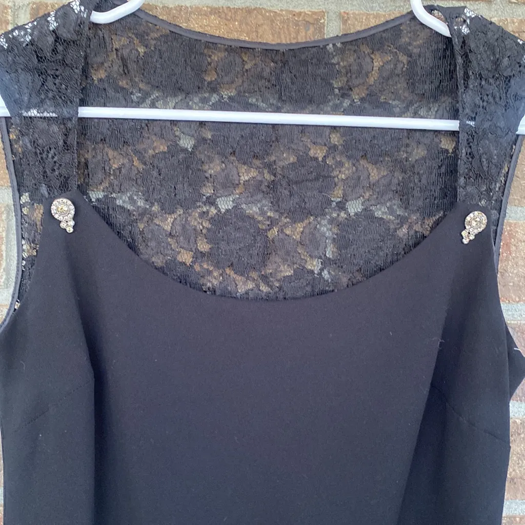 Evan Picone black Cocktail dress size 4 - Image 2