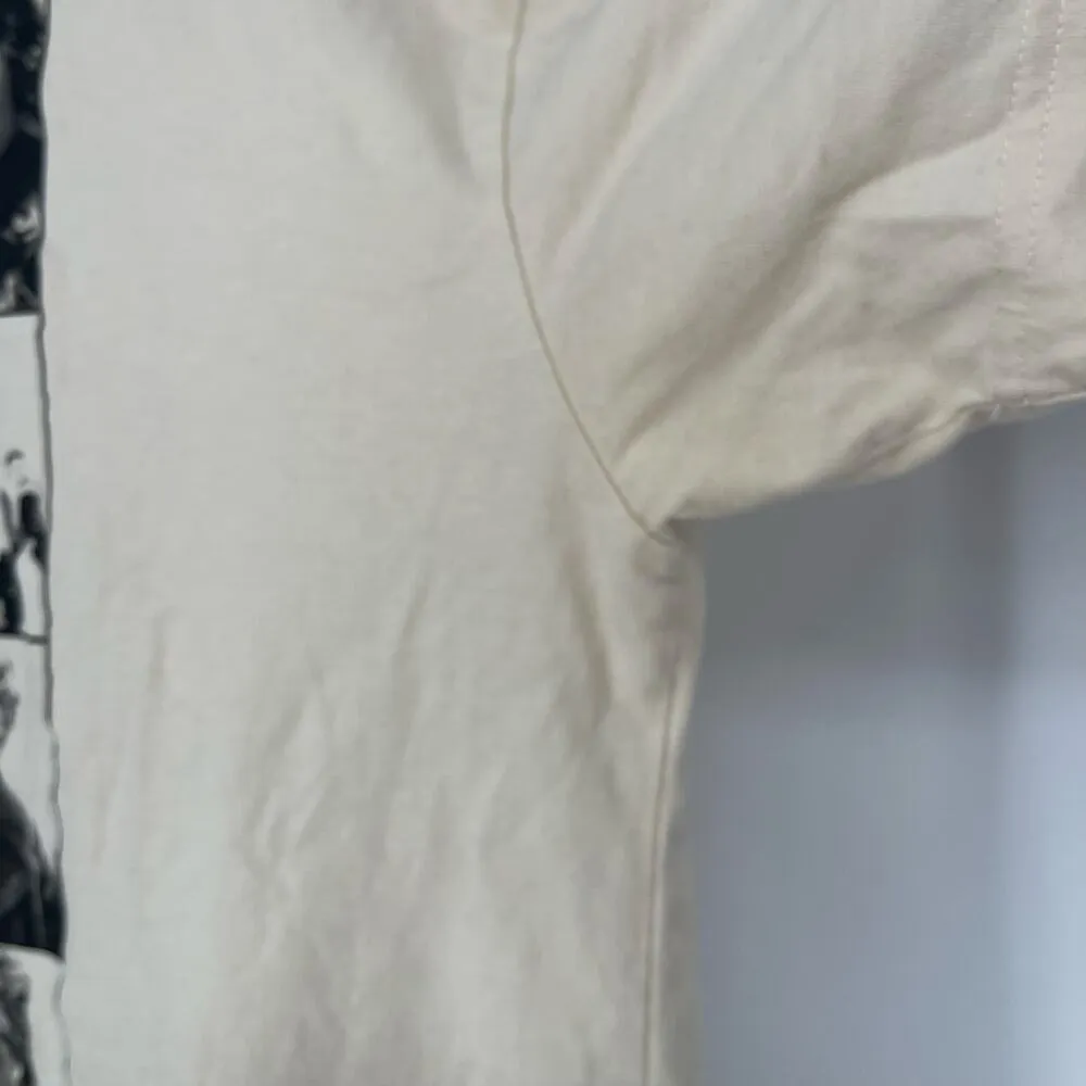 Taylor Swift The Eras Tour Cream Beige T-Shirt Official Merch SIZE LARGE - Image 3