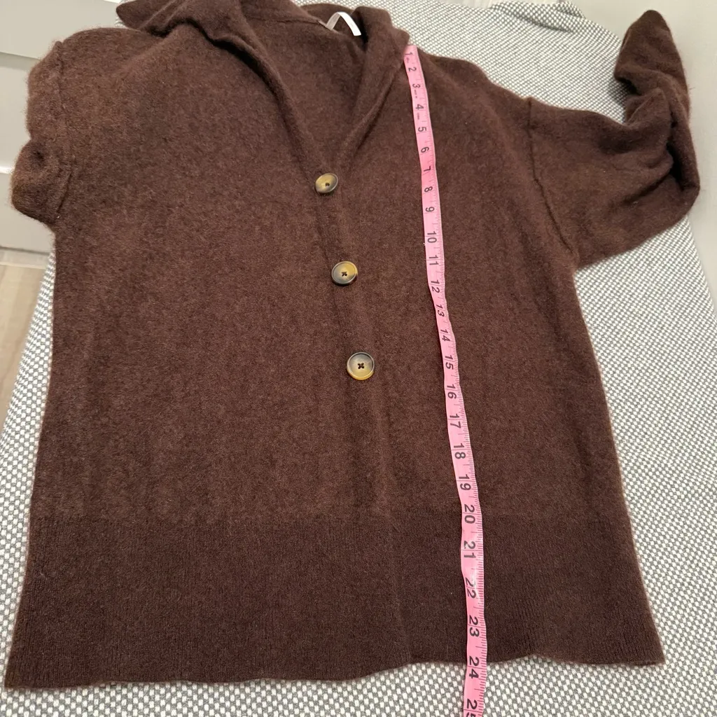 Free People Swim Too Deep Cashmere Cardi size S - Image 12