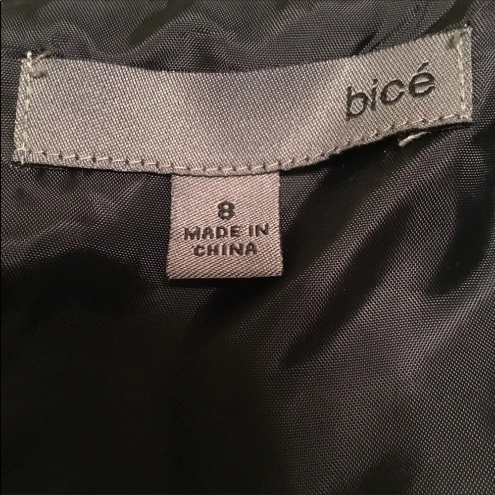 Bice Black & White Houndstooth Cap Sleeve Sheath Knee Length Modest Dress 8 - Image 8