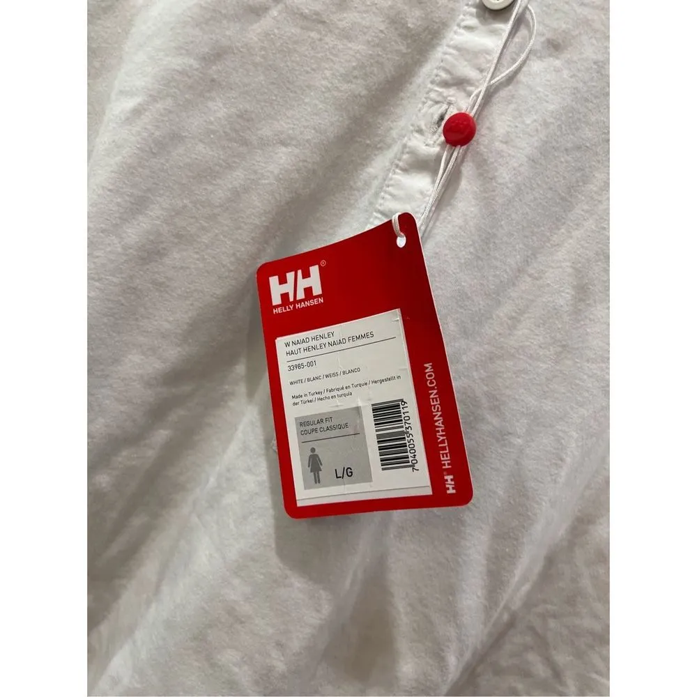 Helly Hansen New NWT white long sleeve large t-shirt luxury activewear - Image 3