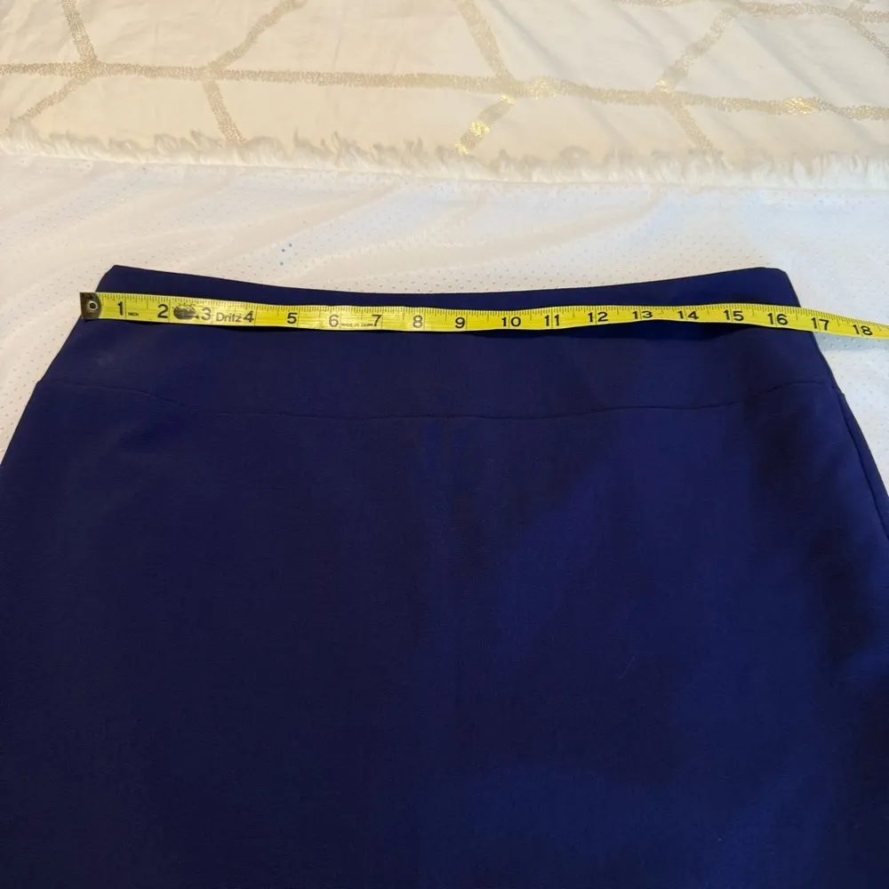 Alfani Blue Pencil Skirt Women’s Size 8 Workwear Professional Business Office - Image 8