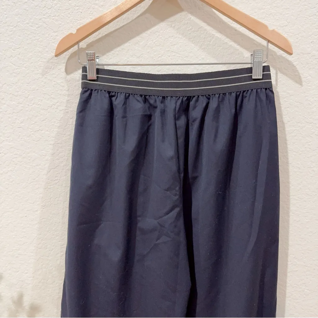 J.ING JING Tara Navy Slouchy Wide Leg Pants Size L NWT Blue Size L - Image 9