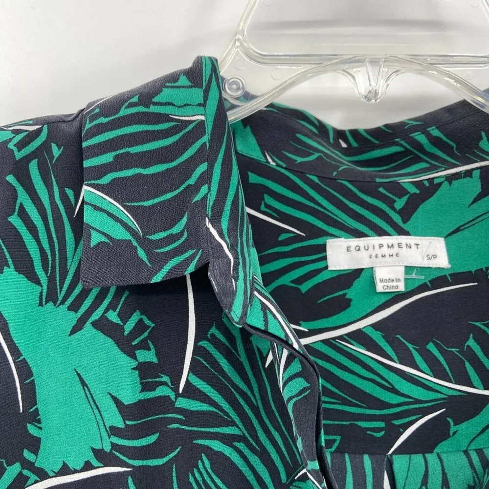 EQUIPMENT Sleeveless Felix Silk Dress In Eclipse - Image 9