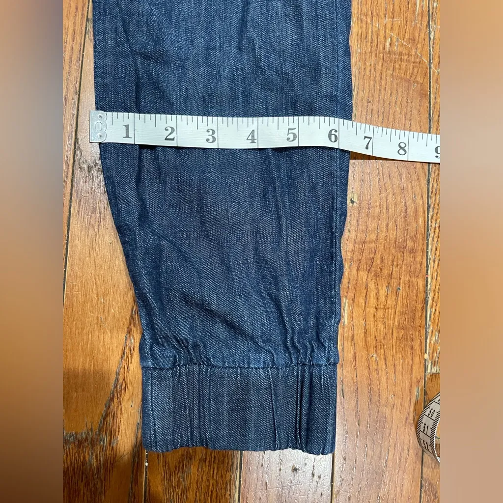 Wax Jean Dark Denim Joggers - Image 5