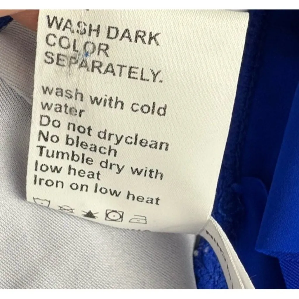 *New PatPat 2 Pc Bikini Swimsuit Womens Lg Blue Tropical Hawaiian Beach Resort - Image 5