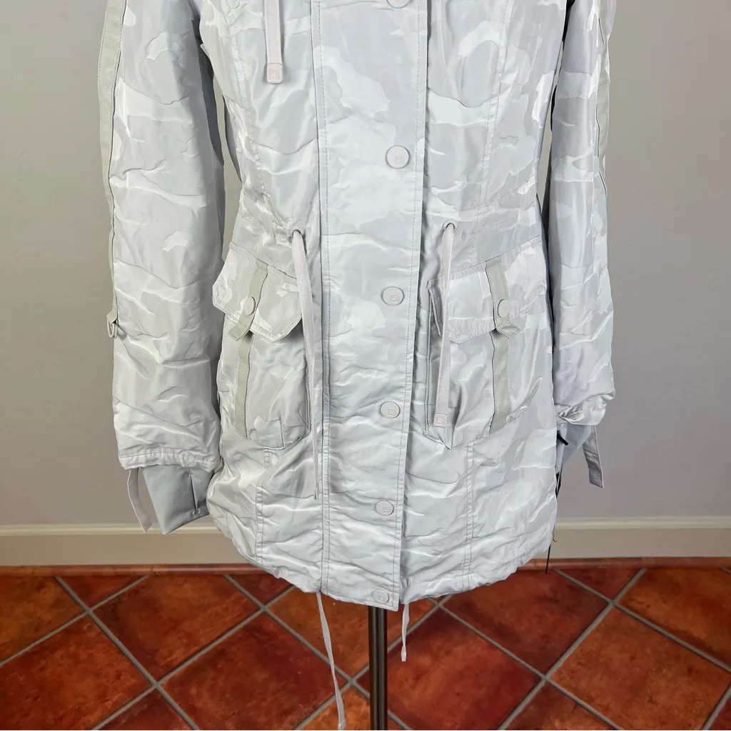 Blanc Noir Hooded Camo Anorak Jacket - Image 5