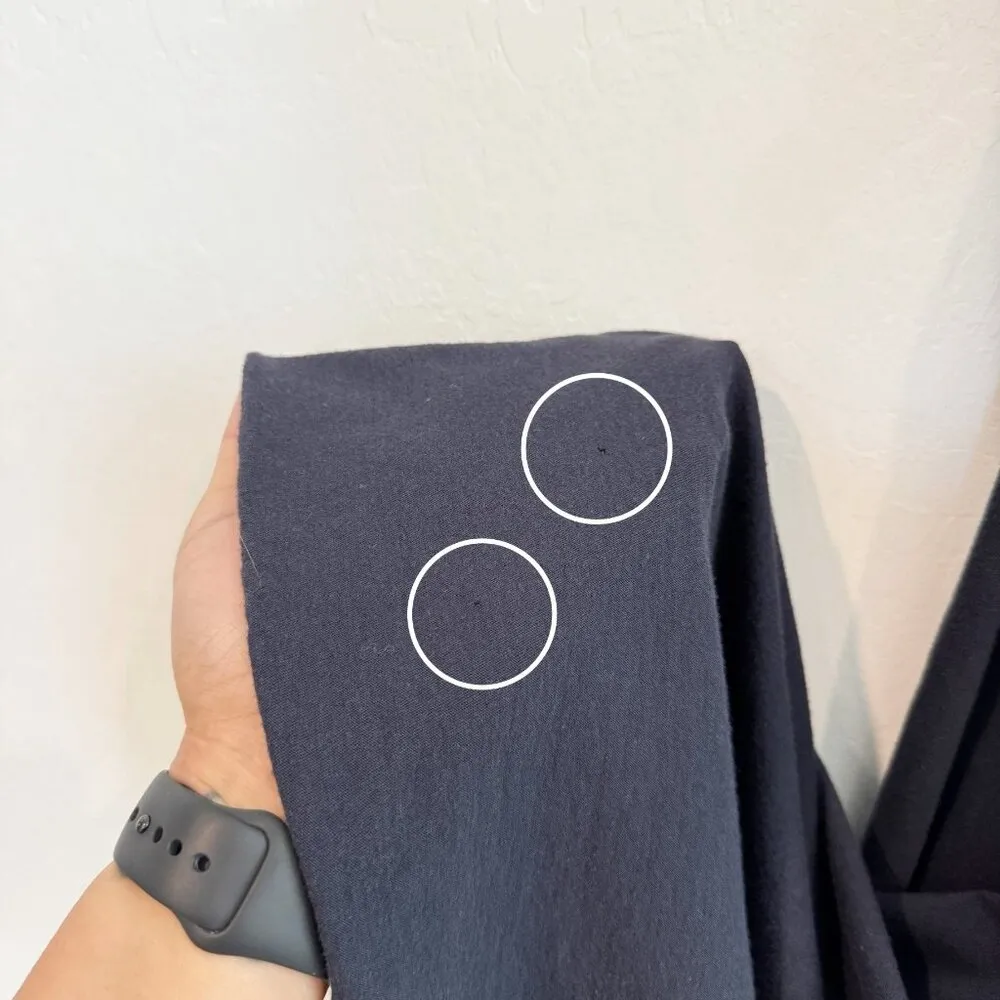 Pete & Greta Open Front Cardigan Top Johnny Was in Faded Black Boho Size Medium - Image 7