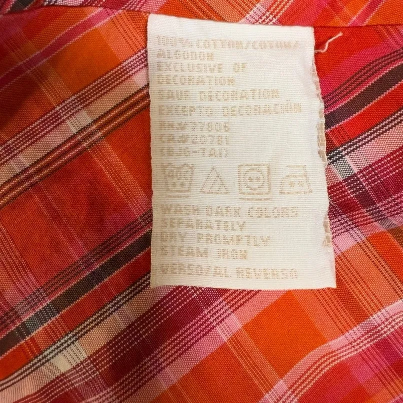 Tommy‎ Hilfiger Vintage Plade Button Down - Image 4