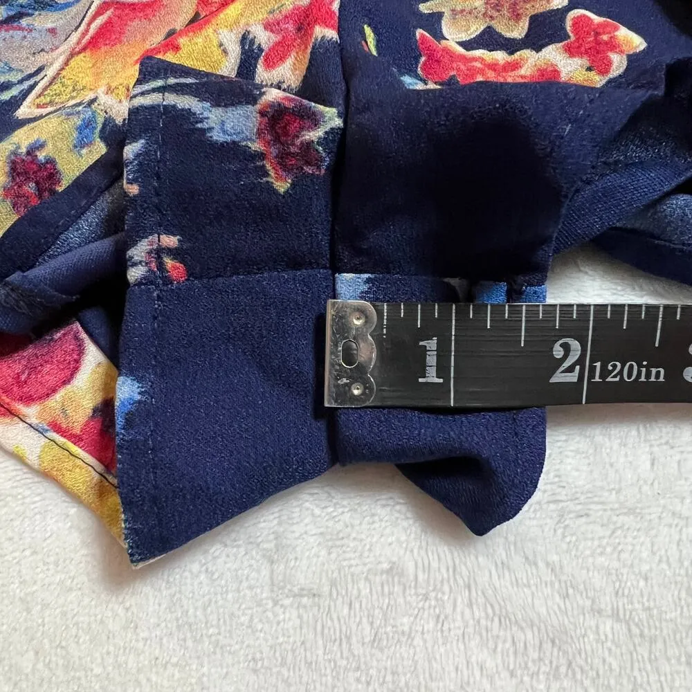 Women's Floral Print Flowy Playsuit Romper Size X - Image 8