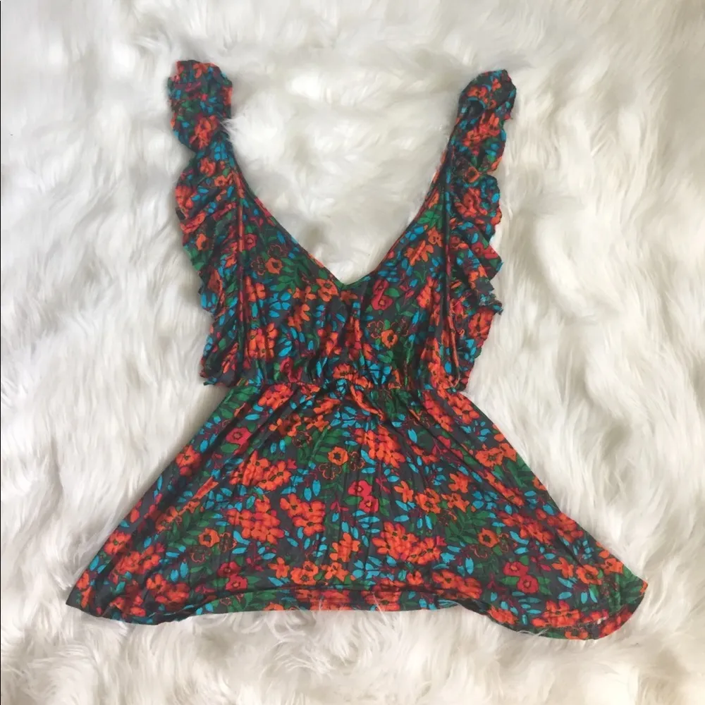 Floral print baby doll tshirt - Image 3